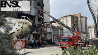 5 katlı binada yangın! 15 kişi dumandan etkilendi
