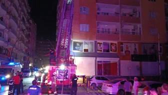 Mardin'de 6 katlı binada çıkan yangın söndürüldü