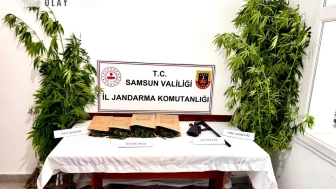 Evinde 1 kilo kubar esrar ile yakalandı