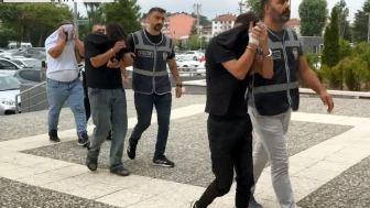 İçki çalan şüpheliler 150 saatlik görüntü kaydı incelenerek yakalandı
