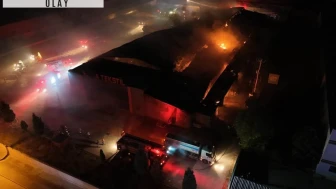 Çorum OSB’de tekstil fabrikasında yangın: 8 kişi dumandan etkilendi