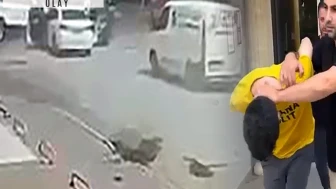 Uyuşturucu şüphelisi kaçarken polis aracına çarptı