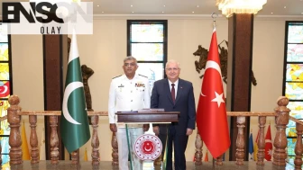 Bakan Güler, Pakistan Deniz Kuvvetleri Komutanı Oramiral Naveed Ashraf’ı kabul etti