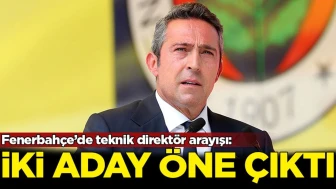 Fenerbahçe’de teknik direktör arayışı: İki aday öne çıktı
