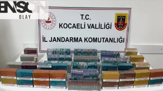 Gebze'de 5 milyon TL değerinde elektronik sigara ele geçirildi; 4 gözaltı