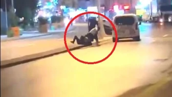 Ankara'da silahlı kavga kamerada: 1 yaralı