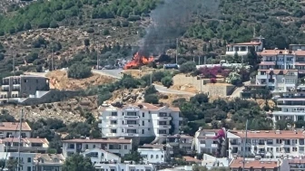 Muğla'da maki yangınında 1,5 dönüm alan zarar gördü