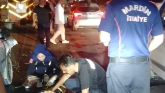 Mardin’de otomobiller çarpıştı: 4 yaralı