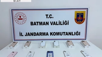 Batman'da 11 gümrük kaçağı cep telefonu ele geçirildi