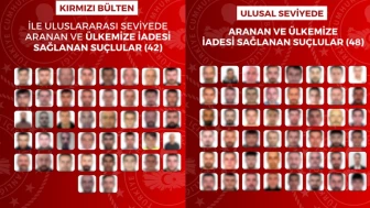 Türkiye'ye 90 suçlunun iade edilmesi gerçekleşti!
