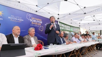 Mustafa Palancıoğlu, Gesililerle buluştu ve projelerini paylaştı.