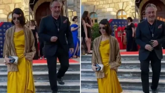 Nafaka meselesi yüzünden sıkıntıda olan Cem Yılmaz ve Ahu Yağtu, mezuniyet töreninde buluştu!