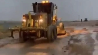 Yozgat'ta şiddetli yağmur ve dolu yağışı etkisini gösterdi
