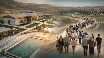 Kangal Kaplıcası'nda Yenileme Çalışmaları Devam Ediyor