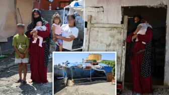 Ev hayali kabusa döndü! Dolandırıcıların kurbanı olan anne 5 çocuğuyla ahıra sığındı