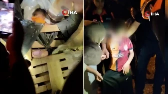 Antalya'da kaybolan küçük çocuk kartonlar arasında bulundu