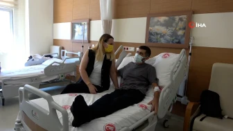 Çanakkale'de bir vatandaş, sevgili eşine vefalı bir davranışta bulunarak böbreğini bağışladı