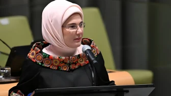 Emine Erdoğan, "UEA Yüksek Düzeyli Enerji Dönüşümü Diyaloğu Toplantısı"nda konuştu