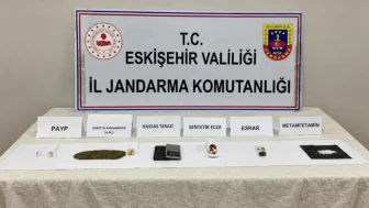Eskişehir'de jandarmadan uyuşturucu baskını : 1 şüpheli tutuklandı