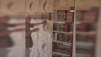 Esad rejiminden sakladığı kütüphanesine 15 yıl sonra yeniden kavuştu