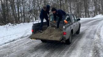 Vakfıkebir’de Karla Mücadele Çalışmaları Aralıksız Sürüyor