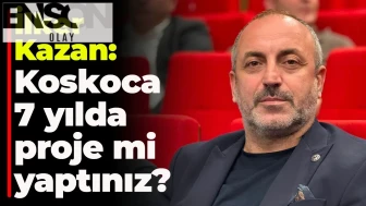 İlker Kazan: Koskoca 7 yılda proje mi yaptınız?