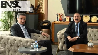 Vali Aydın Baruş, Palandöken belediye başkanını ziyaret etti