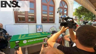Ece İrtem’in cenazesi Kuşadası’nda camiye getirildi