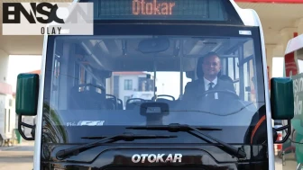 Çivril'de halk otobüsü projesi hizmete girdi