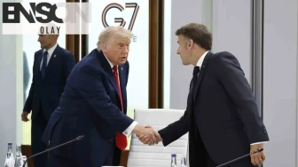 Trump, G7 zirvesinin son gününde toplantıya geç kaldı