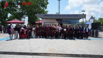 Omü ziraat fakültesi’nde mezuniyet coşkusu: 210 genç mühendis kep fırlattı