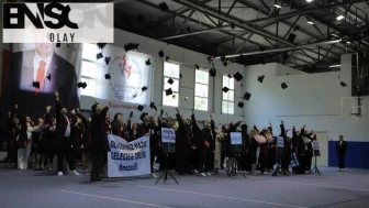 Alaçam MYO’da mezuniyet coşkusu