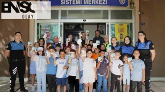 Afyonkarahisar'da polis, ilkokul öğrencilerine eğitim veriyor