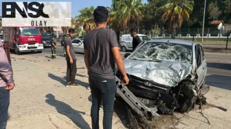Sollama yaparken dehşeti yaşadı: Antalya’daki kaza güvenlik kamerasına böyle yansıdı