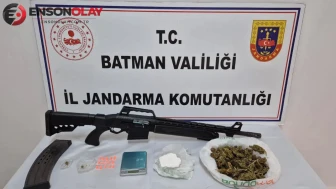 Batman'da uyuşturucu operasyonu : 1 tutuklu