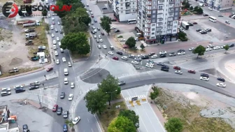 Yüksek öğretim kurumları sınavı yerleri Kayseri'de trafiği etkiledi