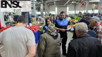 Pazar tezgahlarında sahte para mesaisi: Polis esnafı tek tek uyardı