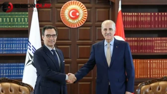 TBMM Başkanı Kurtulmuş, NATO PA Başkanı Perestrello ile bir araya geldi