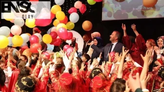 Pursaklar'da minik mezunlar için unutulmaz tören