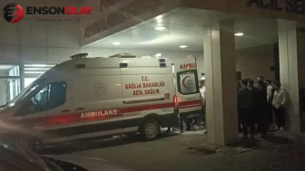 Sivas Gürün'de silahlı kavga : Tabancayla vurulan 1 kişi ağır yaralandı