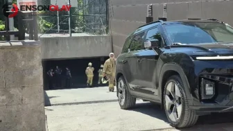 Sultangazi'de meslek yüksek okulunda yangın