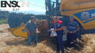 Bozdoğan'da biçerdöver denetimleri hız kazanıyor