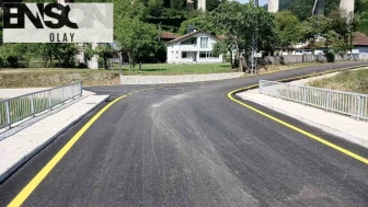 Düzce’de sürücülerin yüzünü güldüren çalışma: Köy yolları artık çok daha güvenli