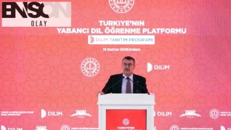 Bakan Tekin, Türkiye'nin yeni yabancı dil öğrenme platformu DİLİM'i kamuoyuna duyurdu