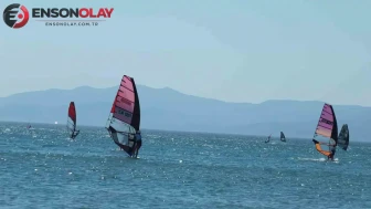 Balıkesir'de Windsurf Ligi heyecanı başladı
