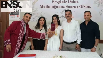 Takvim yaprakları 06.06.2026’yı gösterdi: Tarsus’ta nikah maratonu yaşandı