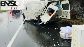 Ordu'da 3 aracın karıştığı kazada 6 kişi yaralandı