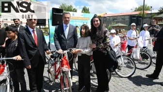 Dumansız bir hayat bırak çocuğuna, bisikleti de bizden olsun Şampiyonları ödüllendirildi