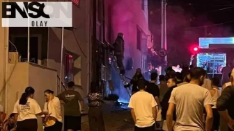 İzmir'deki otel yangınında patlama sesi paniğe neden oldu