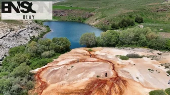 Otlukbeli Gölü'nün Eşsiz Görüntüsü Fotoğraf Tutkunlarını Bekliyor!